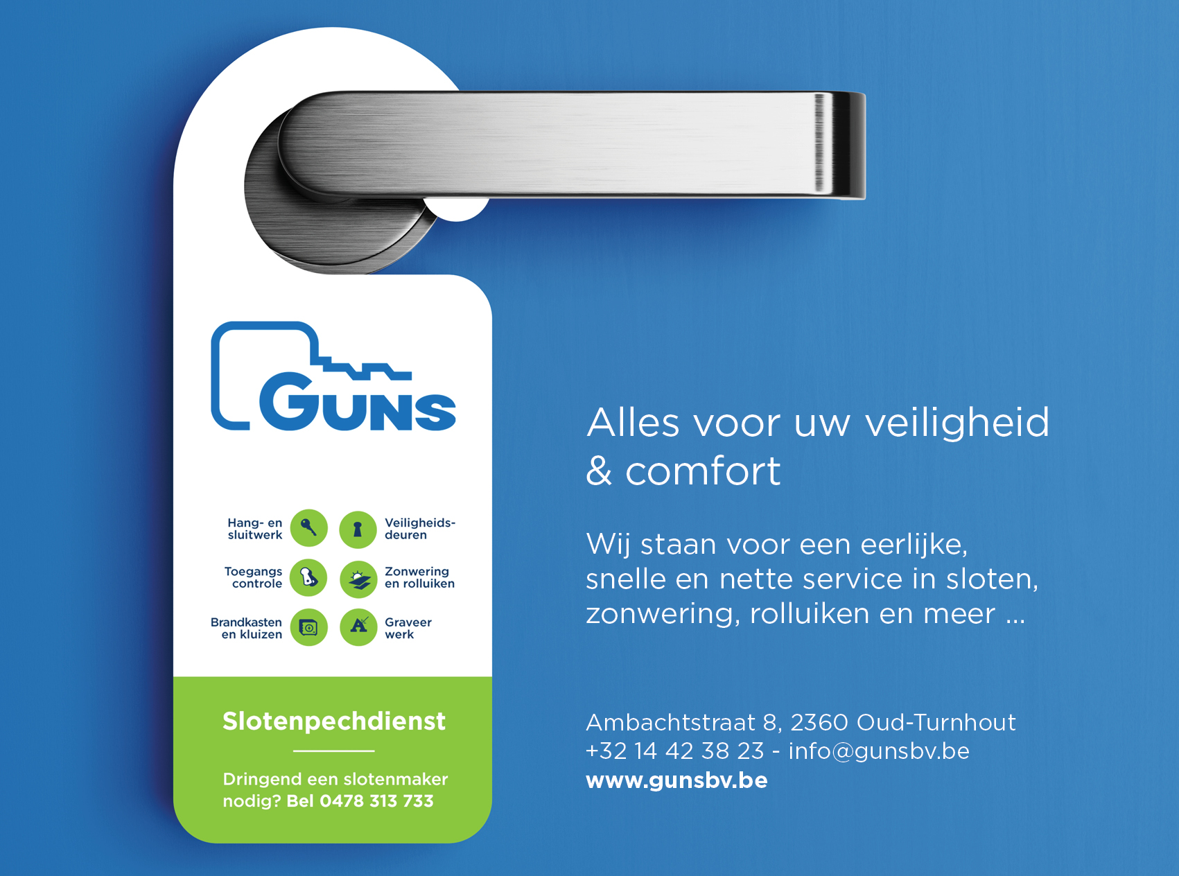 slotenmakers Herenthout Guns bv